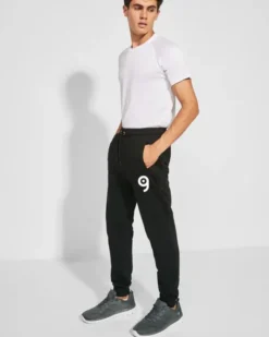 Adelpho Pantalone Sportivo Uomo, Cotone, Tasche Zip