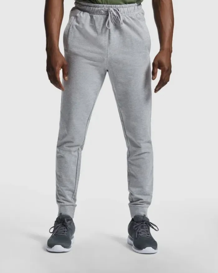 Adelpho Pantalone Sportivo Uomo, Cotone, Tasche Zip