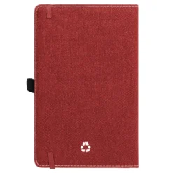 Agenda tascabile 2027 R-PET mélange, rigida, 9x14cm con elastico