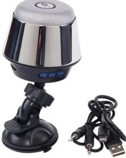 Altoparlante Bluetooth Mush 3W, vivavoce, slot micro SD, metallo