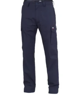 Amsterdam Light Pantaloni da Lavoro Cotone 200g, Elastico Blu