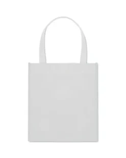 APO BAG Shopper TNT 80gr con soffietto, 27x30cm, manici corti