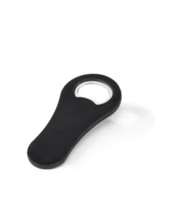 Apribottiglie Malte con Calamita, Plastica Bianca, 22g, 5x10,5cm
