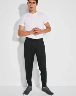 Argos Pantalone Allenamento, 100% Poliestere, Tasche e Zip