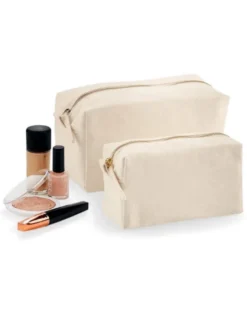 Astuccio Canvas L 100% Cotone , Zip, 21x11x11cm, 3L
