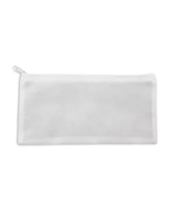 Astuccioin TNT bianco con 5 pastelli, 22x11 cm, 8 gr