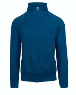 Attiva Jacket felpa french terry zip lunga, regular fit