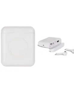Auricolari Bluetooth con Powerbank USB/Wireless Qi