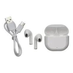Auricolari bluetooth v 5.0 in r-abs con box di ricarica
