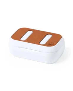 Auricolari Shizar RCS bianchi in pelle riciclata Bluetooth 5.1