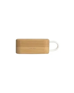Auricolari wireless bamboo EcoSound Bluetooth 5.0, autonomia 3h