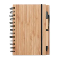BAMBLOC Notebook bamboo FSC con penna abbinata 140 pagine eco