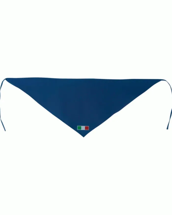 Bandana Italiana in cotone con tricolore ricamato