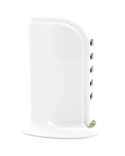 Baseus Stazione di ricarica 5 in 1 Nera, USB-C e Wireless Fast