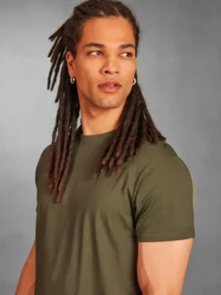 B&C Inspire Plus T-shirt uomo cotone bio, no label, medium fit
