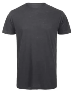 B&C Inspire Slub T-shirt Uomo Cotone Organico Melange 120g
