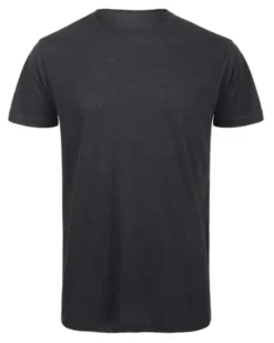 B&C Inspire Slub T-shirt Uomo Cotone Organico Melange 120g