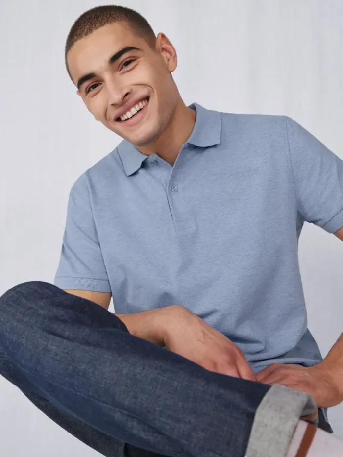 B&C My Polo Uomo, 100% Cotone, Piqué