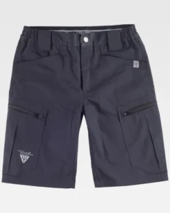 Bermuda da lavoro FlexWork rinforzati in cotone elasticizzato