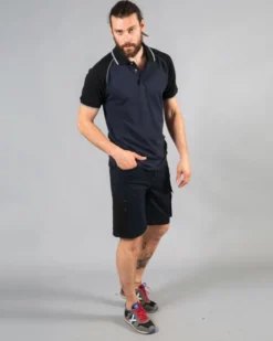 Bermuda Suez Issaline, cotone elasticizzato, fit comodo 250g/m²