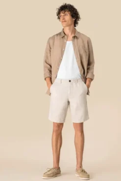 Bermuda uomo in lino