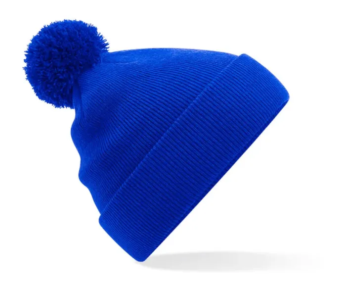 Berretto Junior Pom Pom in maglia doppio strato