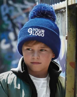 Berretto Junior Reflective Bobble Kids Acrilico Riflettente