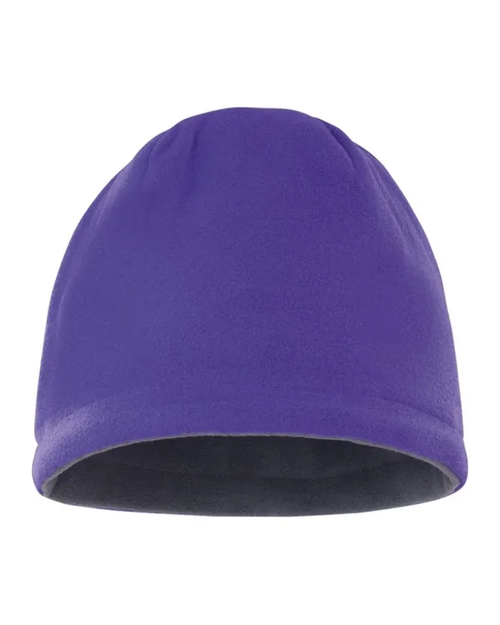 Berretto reversibile Skull in pile antivento leggero