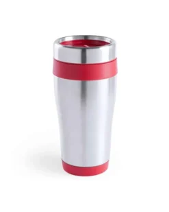 Bicchiere Acciaio Inox 450ml Felpa Power, Colorato e Lucido