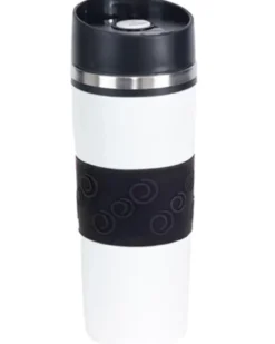 Bicchiere termico Arabica 400ml inox, silicone antiscivolo