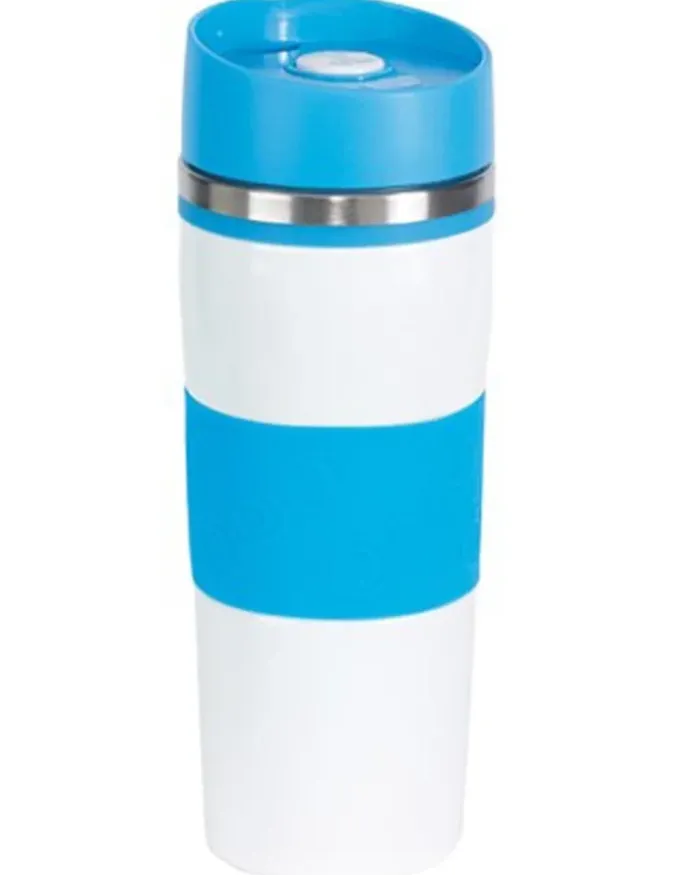 Bicchiere termico Arabica 400ml inox, silicone antiscivolo