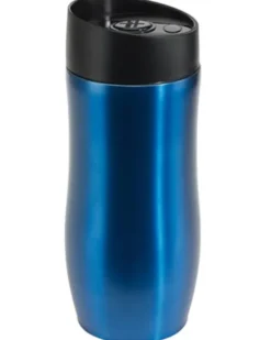 Bicchiere termico inox 380ml doppia parete, base antiscivolo