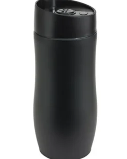 Bicchiere termico inox 380ml doppia parete, base antiscivolo