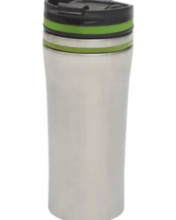 Bicchiere termico Liberica 400ml, acciaio inox colorato, coperchio