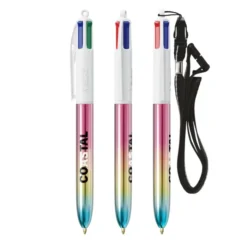 Bic® 4 colours® gradient + lanyard