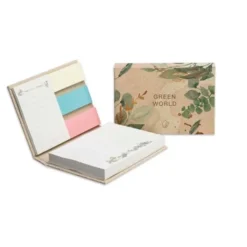 Blocco note con copertina rigida in carta erba
