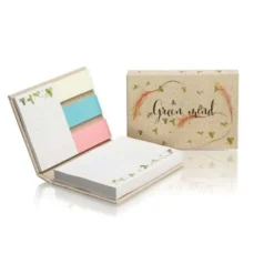 Blocco note con copertina rigida in carta erba