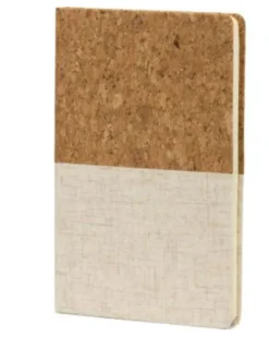 Blocco note Save the Planet A5 sughero e iuco 80 fogli a righe
