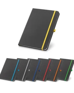 Block Note A5 Copertina Rigida Similpelle 80 Fogli 14x21 cm