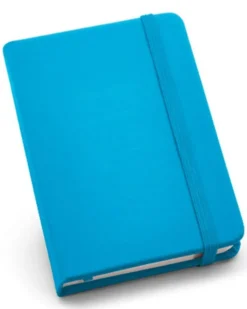 Block Note A6 in Similpelle Nera Rigida 80 Pagine -