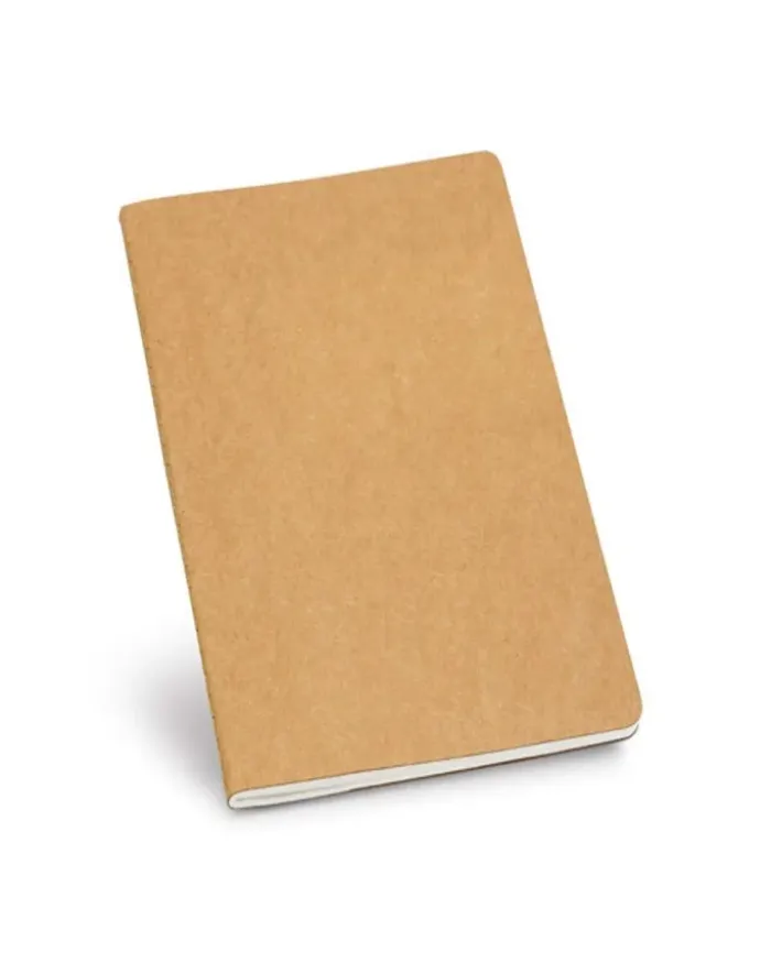 Block notes A5 eco-friendly con tasca interna, 40 fogli riciclati