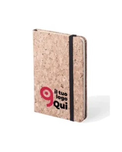 Block Notes Climer Soft Touch e Sughero Naturale 80 Fogli Beige