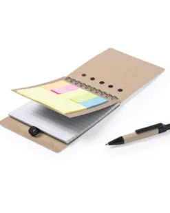 Block Notes Diser cartone riciclato 9,5x13,2cm 58g Gold Metal