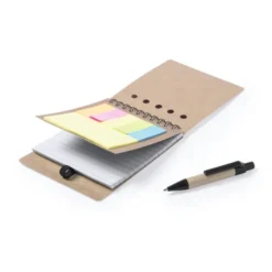 Block Notes Diser cartone riciclato 9,5x13,2cm 58g Gold Metal