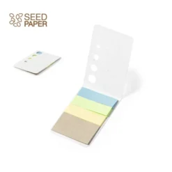 Bloc-Notes Amenti piantabile con semi di petunia e copertina green
