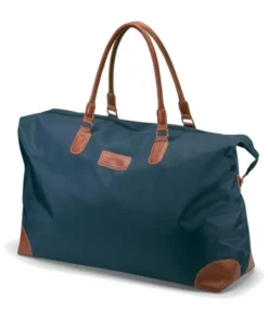 BOCCARIA Borsa da viaggio ampia in poliestere doppia zip