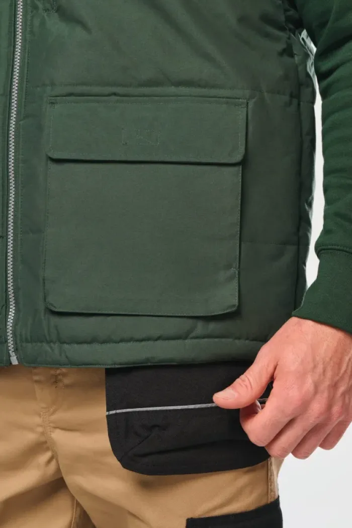 Bodywarmer trapuntato