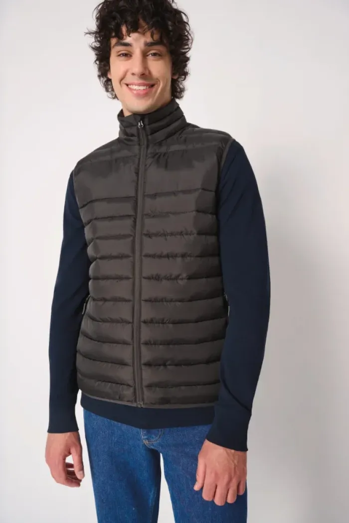 Bodywarmer trapuntato uomo