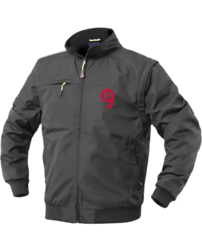 Bomber Seattle uomo, pile interno, maniche removibili