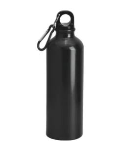 Borraccia in alluminio con moschettone 750ml